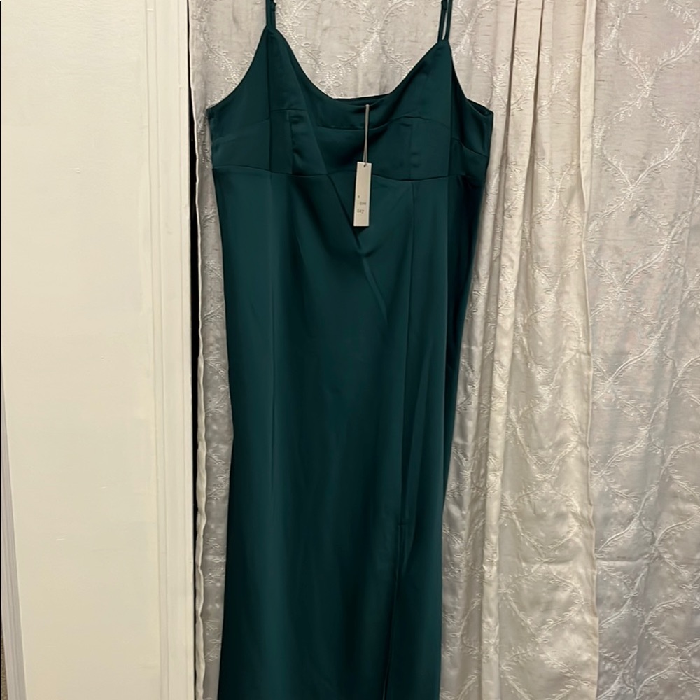 A New Day Elegant Green Women's Dress